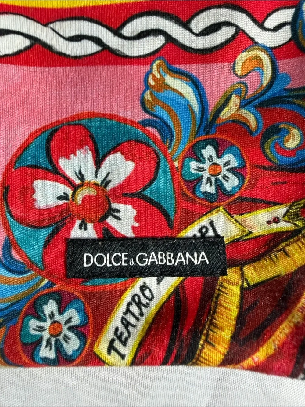 Dolce & Gabbana vibrant floral